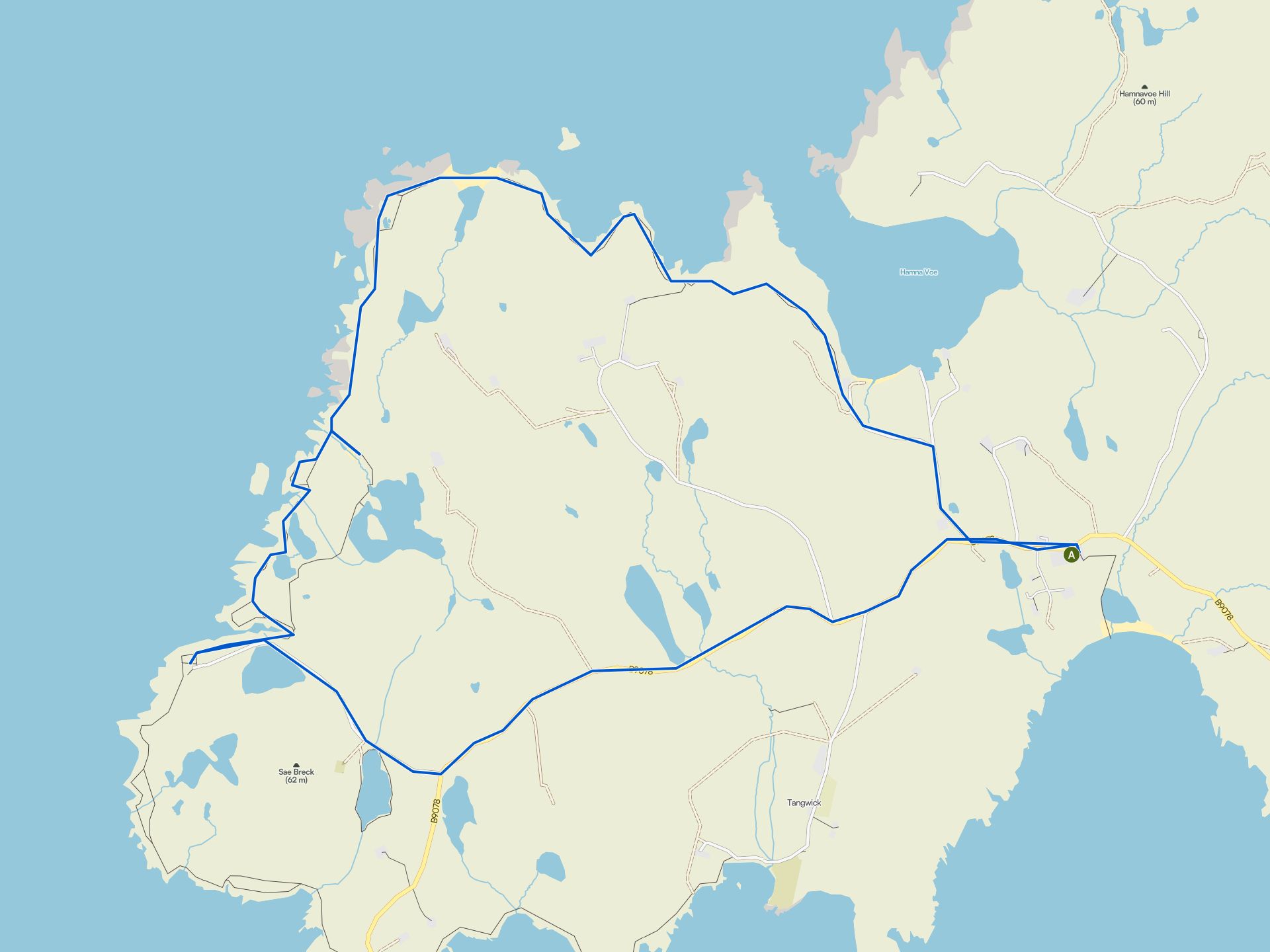 The best walks and hikes on the Isle of Stenness | Komoot